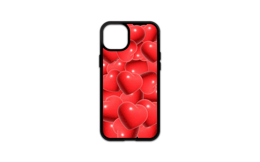 3D RED HEARTS
