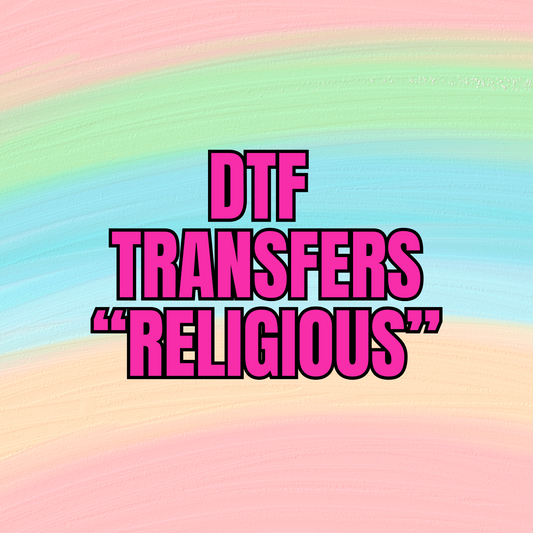 DTF TRANSFERS - RELIGIOUS