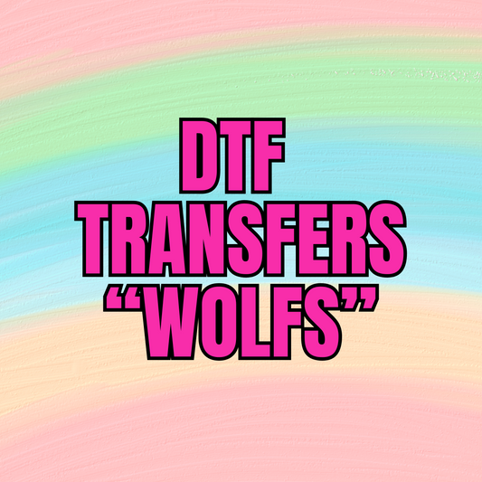 DTF TRANSFERS - WOLFS